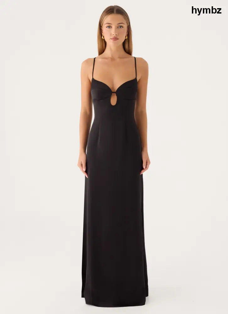 Kindall Maxi Dress - Black - Maxi Dresses